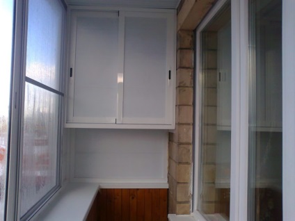 Szekrény erkély - 70 elképesztő fotók tervezési lehetőségek