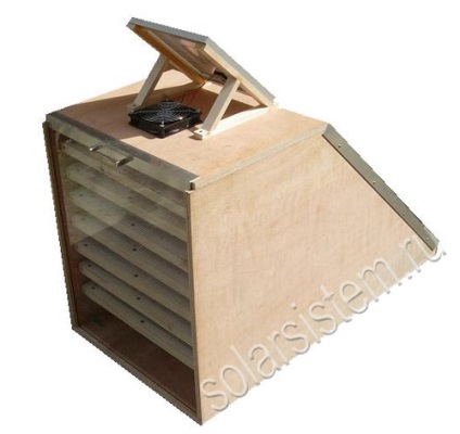 Solar dehydrator kezük (saját) Solar dehydrator a kezüket