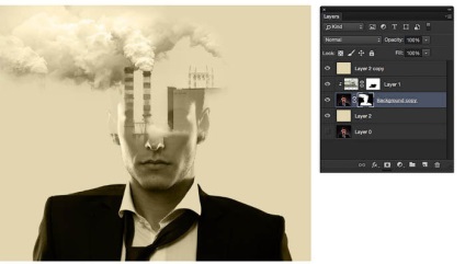 Megteremti a hatása kettős expozíciót Photoshop (dupla) Megteremtse a hatása kettős expozíciót Photoshop