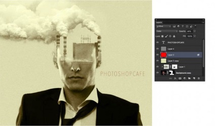 Megteremti a hatása kettős expozíciót Photoshop (dupla) Megteremtse a hatása kettős expozíciót Photoshop
