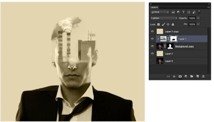 Megteremti a hatása kettős expozíciót Photoshop (create) Megteremtse a hatása kettős expozíciót Photoshop