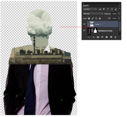 Megteremti a hatása kettős expozíciót Photoshop (dupla) Megteremtse a hatása kettős expozíciót Photoshop