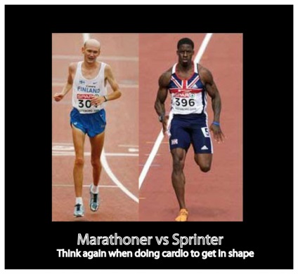 A sprinterek és maratoni futók ismét az összehasonlítás - zozhnik