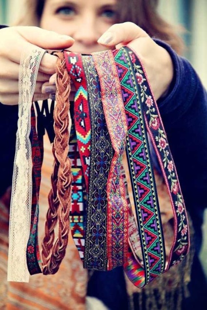 Hippie stílusban női ruházat