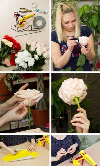 Esküvői Habarovszk - rozameliya hihetetlen, ha kíváncsi a virágárusok, virágok, műhely Mood