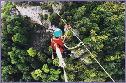 Bungee új fő 10 ziplaynov (Távolság a költség adatok) Bungee jumping új Top 10 ziplaynov