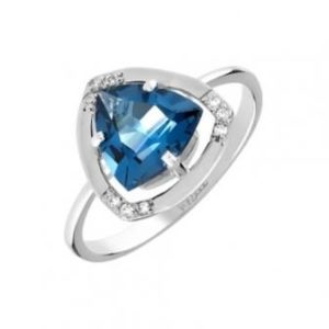 London Blue Topaz fotó, érték, ingatlan, mágia és szín a kő