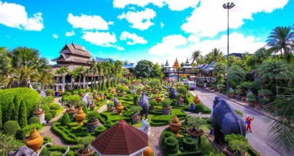 Nong Nooch Tropical Botanical Garden Pattaya, ár, hely, én felülvizsgálata (Pattaya) Nong Nooch Tropical Botanical Garden Pattaya, ár, hely, a felülvizsgálat