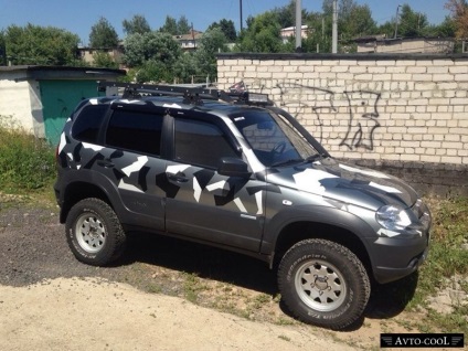 Tuning Chevrolet Niva terepjáró, és nem csak