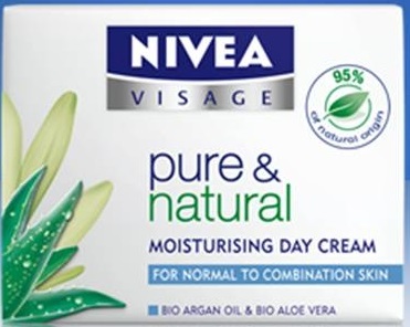 Hidratáló nappali krém normál és kombinált bőrre tiszta - természetes by NIVEA -