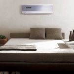 A hálószoba légkondicionáló rendszerre van szükség a hálószobában Photo példák