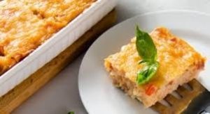 Sült rizs (túrós darált hússal) recept (rakott édes rizs a sütő) Sült rizs (túrós darált hússal) receptek
