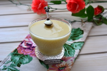 A puding Napoleon - lépésről lépésre recept, hogyan kell főzni fotókkal