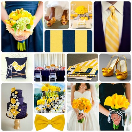 sárga esküvő