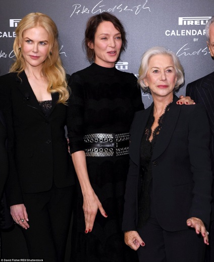 Stars without makeup fotó Nicole Kidman, Uma Thurman