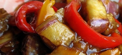 Padlizsán kínai - a legfinomabb receptek édes-savanyú mártással, hús, burgonya és a zöldségek
