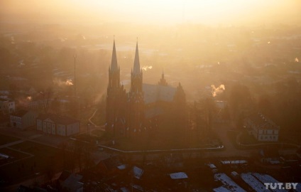 Fehéroroszország madártávlatból (magasság) Fehéroroszország madártávlatból