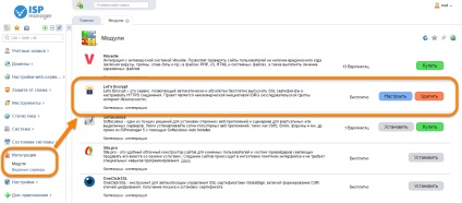 Szabad ssl-bizonyítvány (ISPmanager megy Domains) Szabad ssl-bizonyítvány