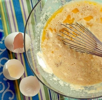 Palacsinta túrós - lépésről lépésre recept fotók