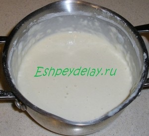Palacsinta túrós - egy recept fotó (töltött palacsinta túrós) Palacsinta túrós - a recept egy fotó