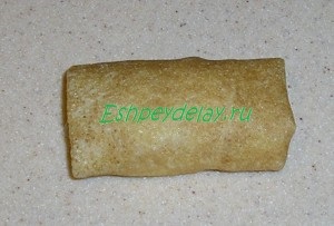 Palacsinta túrós - egy recept fotó (töltött palacsinta túrós) Palacsinta túrós - a recept egy fotó