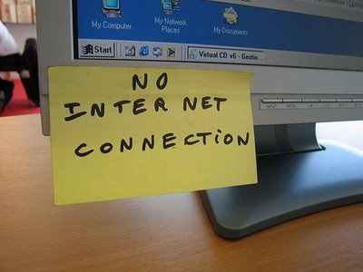 Mi a teendő, ha az internet eltűnt