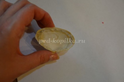 Virág készült kagyló kezük (virág) Virág készült kagyló saját kezűleg