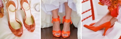 Színes esküvői cipő - divatos színek és minták a menyasszony fotókkal és videó