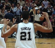 Duncan, 1-es csapat (Duncan) Duncan, Timothy 1