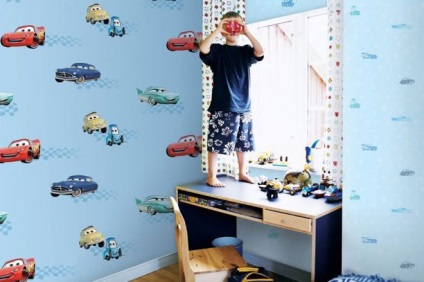 Gyermek tapéta a falak, amelyek közül lehet választani