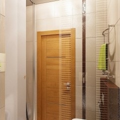 Az ajtók a fürdőszoba és WC fotó (ajtók) Az ajtó a fürdőszoba és WC-vel fotó