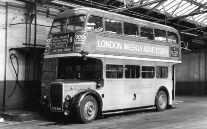 Emeletes busz, mint egy szimbólum, az Egyesült Királyság