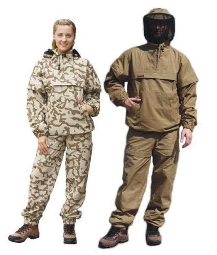 Entsefalitka - suit a turizmus, vadászat és halászat (öltöny protivoentsefalitny mesh) Entsefalitka - suit a turizmus, vadászat és halászat