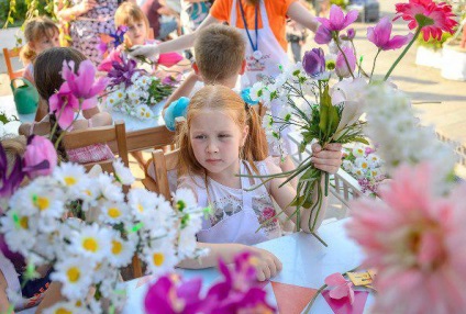 Fesztivál - Moszkva nyári virág jam 2017 - örömére moszkoviták, amíg augusztus 6