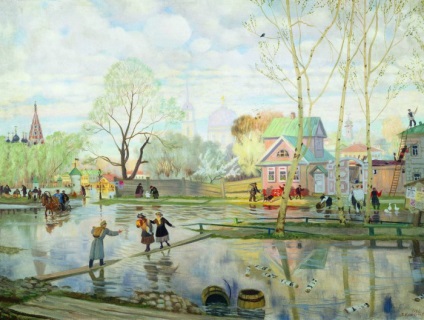 Galéria festmények Spring (Spring) Tavaszi galéria festmények