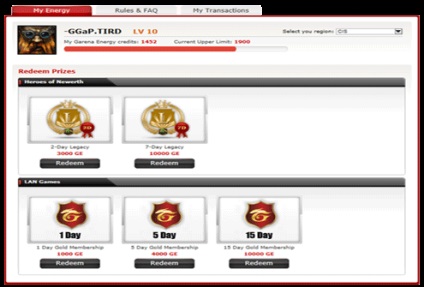 Garena energia (energia) garena energia