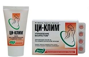 Hormonális drog klim Qi (Qi-klim) Hormonális drog Qi klim