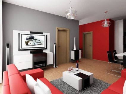 Élet a stílus high-tech - érmén 75 szépen berendezett nappali képet (stílus) Élet a stílus high-tech - érmén 75 szépen berendezett nappali képet