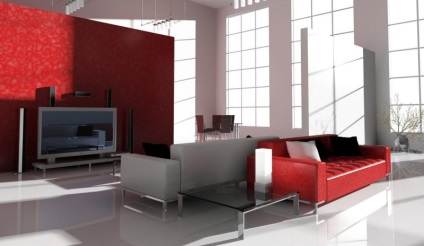 Élet a stílus high-tech - érmén 75 fényképek szépen berendezett nappali (nappali) Élet a stílus high-tech - érmén 75 szépen berendezett nappali képet
