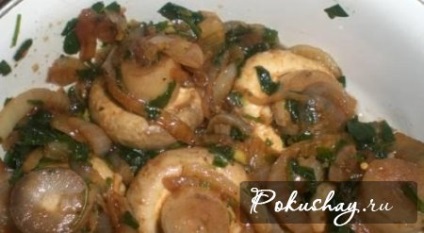 Gomba koreai recept fényképpel (recept) Gombák a koreai, a recept egy fotót