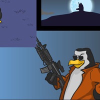 Játék Penguin run (lejátszás) A játék futtatásához pingvin