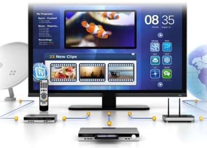 IPTV vevőegység otthoni használatra