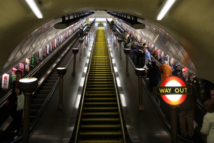 Története a londoni metró és képek
