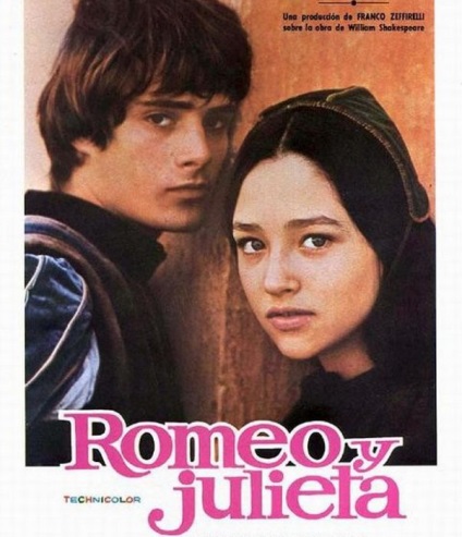 Mivel a film jött létre „Rómeó és Júlia» (Rómeó és Júlia) 1968 - és mi
