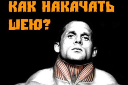 Hogyan építsünk nyak otthon (home-szivattyú) Hogyan építsünk nyak otthon
