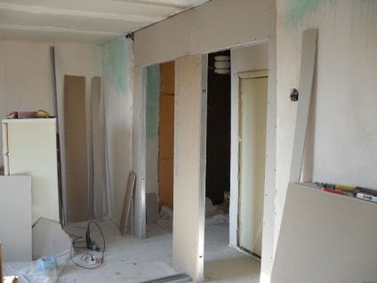 Hogyan számoljuk ki a sheetrock (gipszkarton falak vastagsága akkora profilja mennyi a költsége 1 m2 számítás számológép anyagok) Hogyan számoljuk ki a gipszkarton