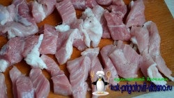 Főzni marhahús Stroganoff sertéshús (marhahús Stroganoff) Főzni marhahús Stroganoff sertéshús