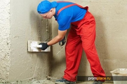 Hogyan készüljünk megoldást gipsz falak (cement habarcs vakolat arányban) Hogyan készítsünk oldatot vakolat