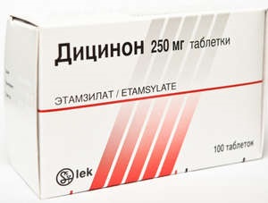Hogyan kell szedni a Dicynone méhvérzés terhesség alatt (használati utasítás) (Dicynone) Hogyan kell szedni a Dicynone méhvérzés terhesség alatt (használati utasítás)