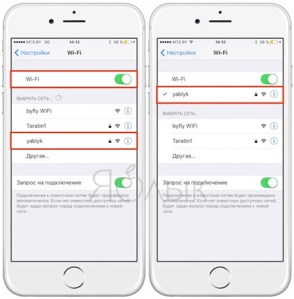 Hogyan be- és kikapcsolja a mobil internet vagy Wi-Fi az iPhone és az iPad, iPhone hírek, iPad és a Mac